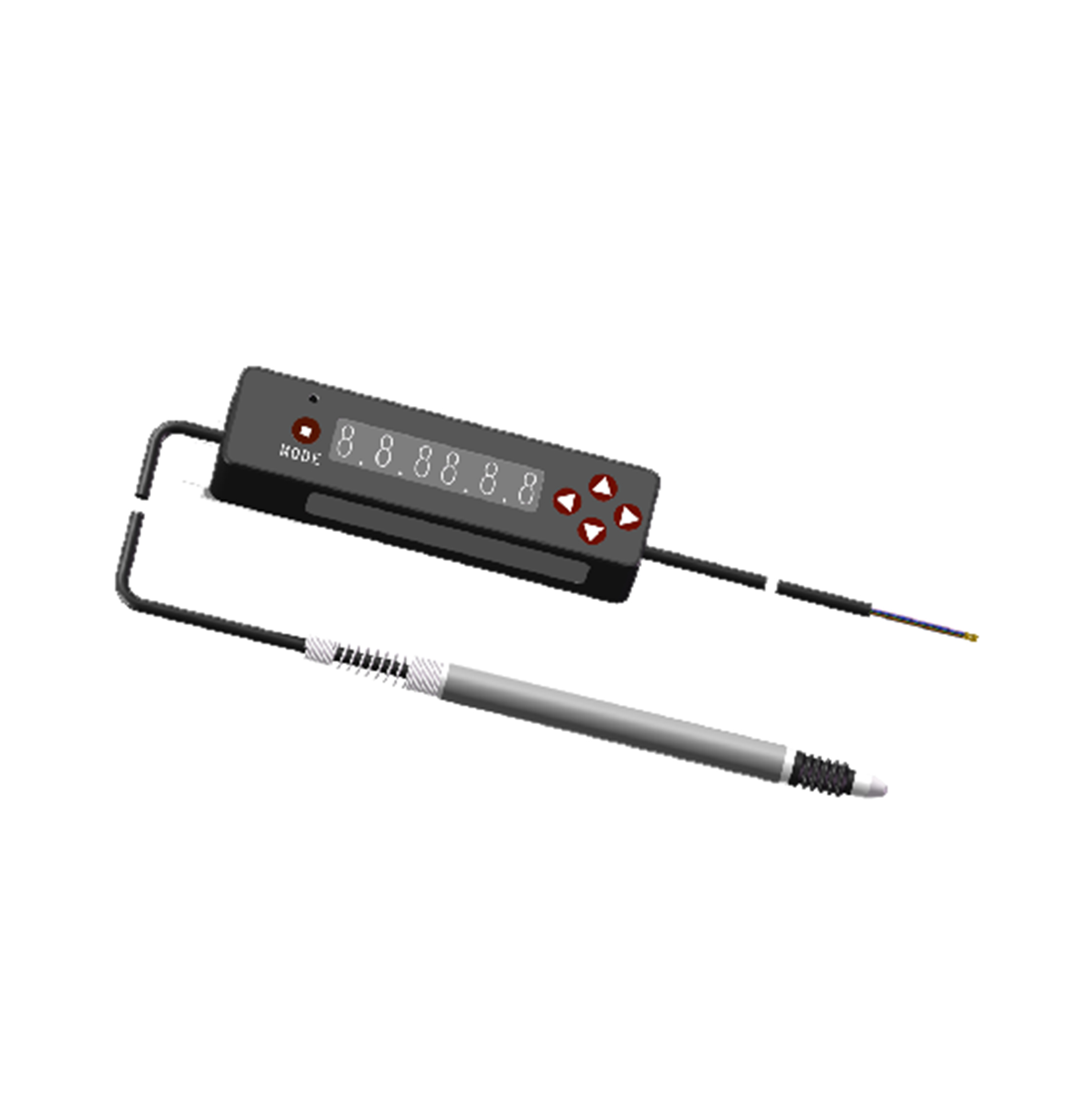 Integrated digital display pen type contact displacement sensor rebound type EHS-C1000 cylinder type EHJ-C1000