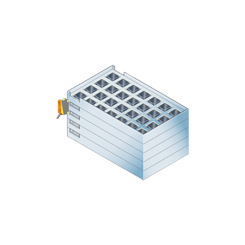 Transparent tray inspection