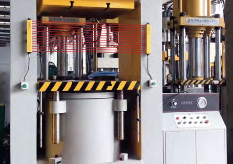 Safety protection of processing equipment